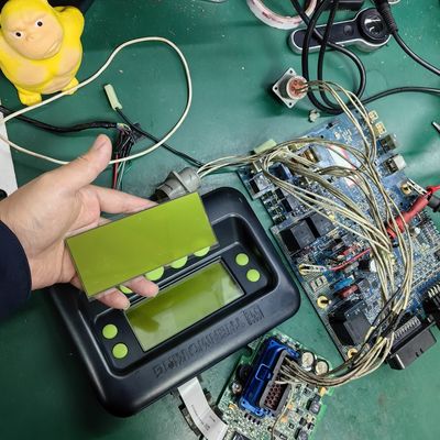 Ecrã de visualização SR2,SR3 CA-8452372 Tipo de visualização verde Ecrã LCD para SR2,SR3 HMI Peças sobressalentes de termocozimento do mercado pós-venda