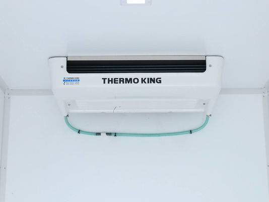 Caminhão Refrigerado QINGLING ISUZU KV100 100P para Transporte de Alimentos, Carne e Peixe NKR Freezer 5 Toneladas THERMO KING RV380 Refrigeração