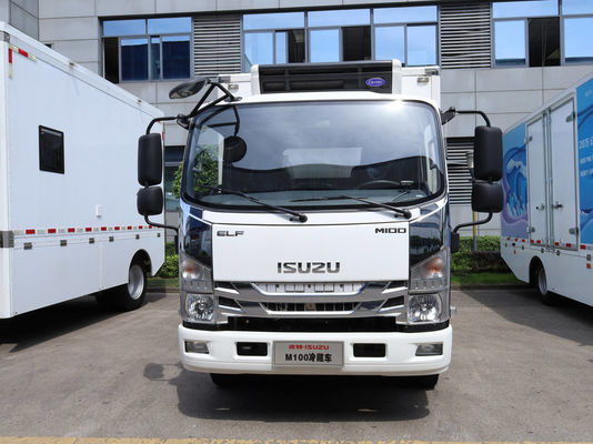 M100 Caminhão refrigerado QINGLING Para alimentação Carne Peixe Transporte congelador Transportador Citimax 500+ Unidade de refrigeração