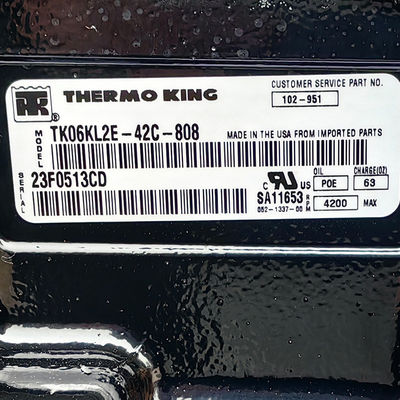 Thermo King Parts 1020951 Compressor Scroll 6hp Com Sensor de Temperatura Ut800/Ut1200 Para frigorífico de caminhão