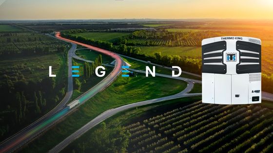 THERMO KING novo modelo de unidade de refrigeração de reboque Legend L-1880 30/50 mercado da Ásia-Pacífico melhor economia de combustível e melhor desempenho de refrigeração