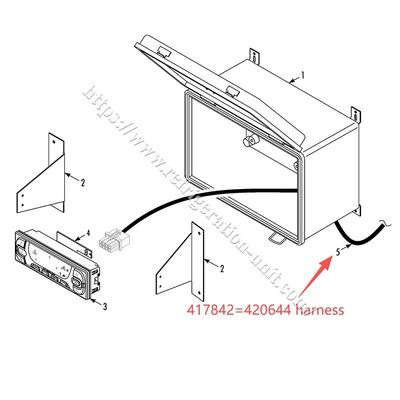 420644/42-0644 417842/41-8742 THERMO KING T-series T-600M T-800M T-1000M T-680Pro T-880Pro T-1080Pro CHICOTE - Controlador HMI