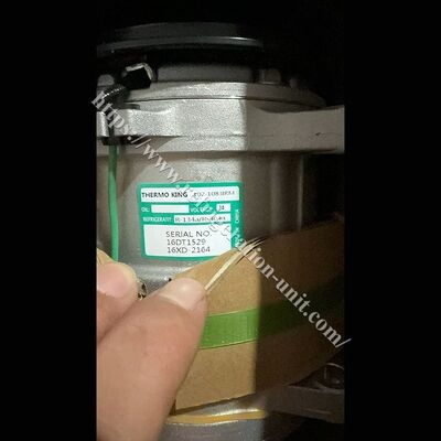 Compressor original THERMO KING TK15 TK16 TK21 TK31 sem óleo disponível para envio aéreo para a unidade de refrigeração de transporte