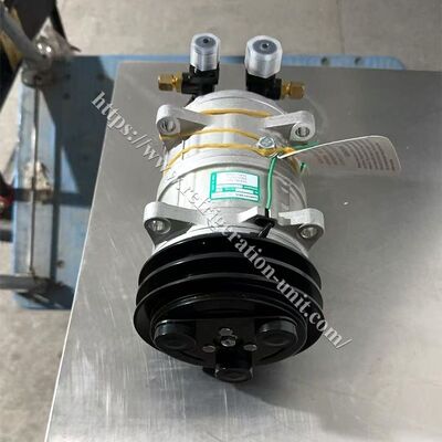 Compressor original THERMO KING TK15 TK16 TK21 TK31 sem óleo disponível para envio aéreo para a unidade de refrigeração de transporte