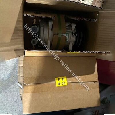 Compressor original THERMO KING TK15 TK16 TK21 TK31 sem óleo disponível para envio aéreo para a unidade de refrigeração de transporte
