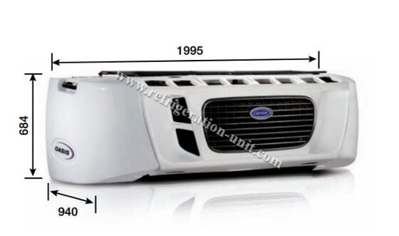 oasis 350 Unidade de refrigeração transicold Carrier disponível para caminhão de caixa refrigerada de 8-9 metros em 40-50 graus Temperatura ambiente bom preço