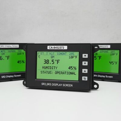 SR2, SR3, SR4 Display Screen, SR2, SR3 Display Screen CA-8452372 Green Display Type LCD Screen for THERMO KING SB210 SB230 HMI Peças sobressalentes para o mercado de revendedores