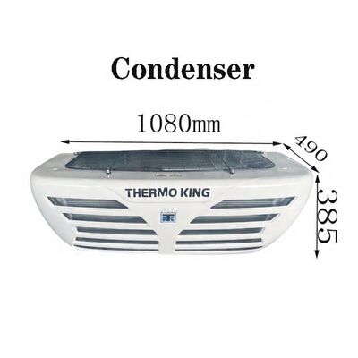 Unidade de refrigeração de caminhão Thermo King RV580E com 12V24V DC, descongelamento de gás quente e sistema de espera leve