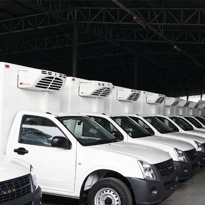Unidade de Refrigeração para Furgão THERMO KING Ultra Slim KV-Series com Refrigerante R404a e Standby Elétrico