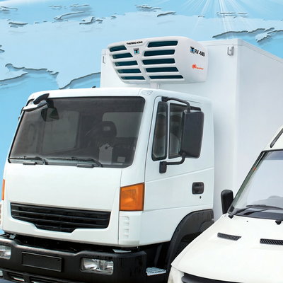 Unidade de Refrigeração Thermo King RV-580 Alimentada por Veículo – Sistema de Refrigeração Pesado para Caminhões Refrigerados Médios