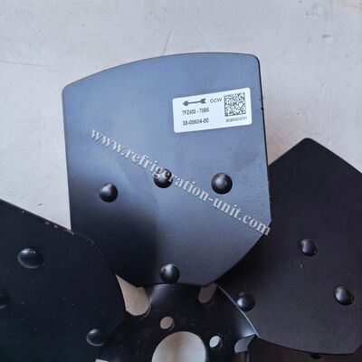 38-00604-00 substitui a peça original 38-60000-01 da Carrier, Hélice do Ventilador do Condensador Supra 650 / 722 / 744 / 750 / 750 MT / 750 SW / 850 / 850 MT / 900
