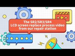 Tela LCD SR2 SR3 SR4 para controlador de unidades de reboque THERMO KING substitui vídeo de operação