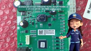 4E03661G02/673323 MÓDULO PRINCIPAL THERMO KING CAN-EU 24VDC RV780II peças originais